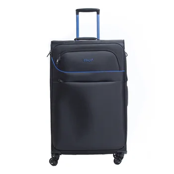 

Verage - Baggage Cabine souple ultra léger tissu bleu 55 cm 4 Roues doublées