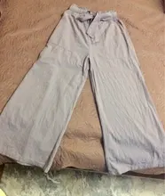 Women's Trousers Leg-Pants Waist-Pantalon Palazzo Celmia Loose Autumn Wide High-Elastic