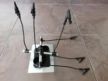Aerógrafo profesional de 6 Clips, soporte para modelo de Hobby, 6 pinzas de cocodrilo, soporte para cabina de pintura automática, herramienta de pintura