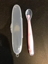 Uds. Fuente de alimentación de bebé, cuchara con caja de almacenamiento, antideslizante, de silicona de grado alimenticio, vajilla de alimentación de bebé, utensilios