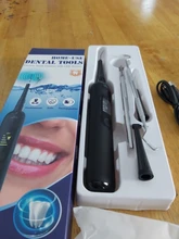 Escarificador Dental sónico eléctrico para blanquear los dientes, limpiador de sarro con pantalla LED, Kit de herramientas de eliminación