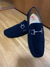DECARSDZ-mocasines de cuero de ante para hombre, zapatos de moda de verano, calzado clásico de conducción, cómodos, informales, náuticos, 2021