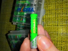 Rechargeable-Battery Batteries Case-Holder Pkcell Aaa Self-Discharge 850mah Ni-Mh 