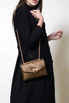 

19 V69 ITALIA 5555 Bronze Women Messenger Handbag