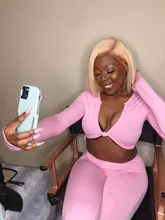 FQLWL Casual de verano 2 dos piezas de mujer rosa traje de manga larga de las mujeres Leggings camisetas conjuntos de chándal de las señoras