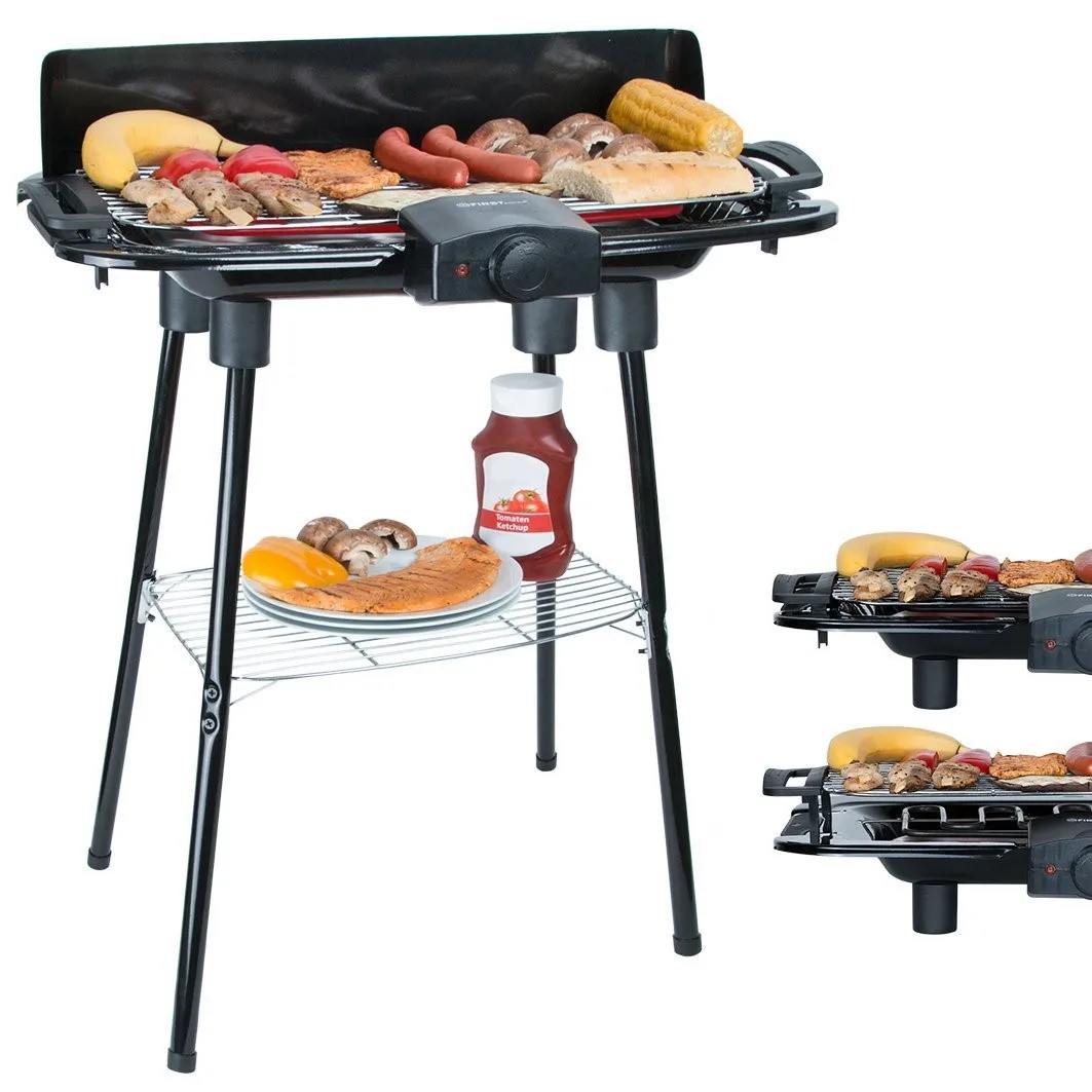 Electrical Grill Bbq First Fa5350 Black Electric Grills & Electric