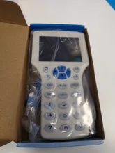 Lector de tarjetas de Control de acceso RFID, frecuencia IC/ID, NFC, escritor de tarjetas de cifrado, Chip UID, duplicador, copiadora de llaves inteligentes, 10 en inglés