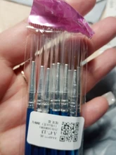 10 unids/set bien pintado a mano delgada línea de gancho pluma arte suministros bolígrafo para dibujo artístico cepillo de pintura de cepillo de Nylon acrílico pintura de la pluma