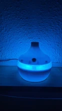 Humidificador de aire eléctrico de 300ML con USB, difusor de Aroma, niebla, aceite de grano de madera, aromaterapia, Mini, con 7 luces LED, para coche, casa y oficina