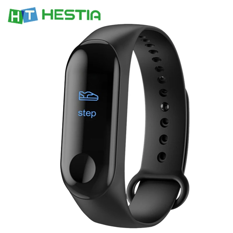

M3 Smart Bracelet with Pressure Measurement Fitness Tracker Color 3D Screen Smart Band Pedometer Bluetooth Waterproof Bracelet
