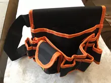 Bolsa multifuncional para herramientas de electricista, bolsa para cintura, soporte para almacenamiento de cinturón, Kits de herramientas de jardín, paquetes de cintura, tela Oxford