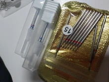 1 Uds cono de cerámica cortador de uñas taladro mm broca para fresa para manicura Burr poco de cutícula eliminar archivos de uñas de Gel polaco herramientas