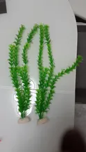 Tank-Decoration-Accessories Plastic Aquarium Water-Plants Artificial Green Fake Home