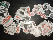 Pegatinas de Anime para maletas, portátiles, coches y camiones, juguetes de pegatinas impermeables, chica, Pinup, conejo, Waifu, 10/30/50 Uds., venta al por mayor