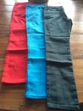 Pantalones vaqueros de cintura alta para mujer, mallas pitillo informales de estilo de otoño, Color caramelo, novedad de 2017