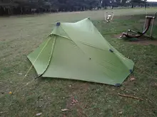 Tienda de campaña 3F UL GEAR LanShan 2 pro para 2 personas, ultraligera, profesional, 3 estaciones, 20D, nailon, ambos lados, Silicona