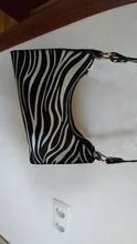 Bolso de mano de lujo con estampado de cebra para mujer, bolsa de mano femenina de cuero PU, bajo el brazo de hombro, diseño diario, Baguette, monedero