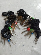 76/70/59/41/3 Uds Herramienta de extracción de Terminal de coche Puller Auto conjunto conductor Kit de herramienta para reparación automotriz Stylus de Pin de crimpado Extractor