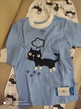 Pijamas para bebés, conjuntos de algodón de manga larga, camiseta + pantalón de dibujos animados, otoño, 2 unidades