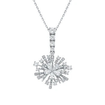 

Silver Pendant with cubic zirconia sunlight sample 925