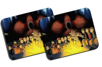 

PACK 2 LARGE SERIALS THINGS SPOOF mousepad raton