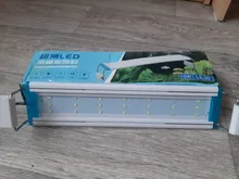 Bright-Clip-Lamp Led-Light Aquarium Plants Fish-Tank Blue Waterproof Super-Slim 220v