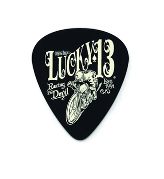 

L18r. 60 lucky 13 vintage speed mediators 36 PCs, thickness 0,60mm, Dunlop