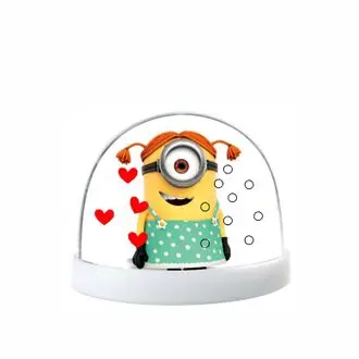Water Ball minions No. 3 artificial snow | Дом и сад