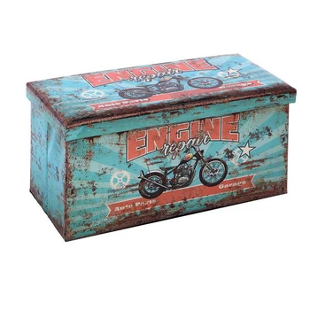 

Multi-use Box 116169 Retro Foldable Blue (70 X 36 x 36 cm)