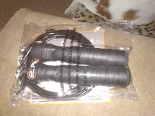 Cuerda para saltar de Crossfit, velocidad y ponderado, cuerda de saltar de alambre ajustable con esfera de Cable Extra, rodamientos, Mango antideslizante,comba crossfit ejercicio en casa deportes y fitnes