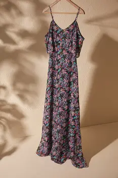 

Trendyol Patterned Sleeve Detail Dress TWOSS20EL1271