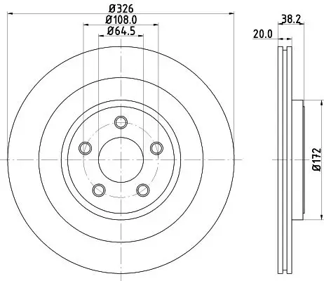 Диск тормозной задн. S-TYPE(CCX) S-TYPE Stufenheck(CCX) S-TYPE