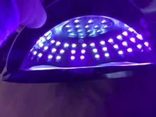 Lámpara de uñas LED UV de 120W, secador de uñas de secado rápido, para manicura y pedicura, Salón Profesional de manicura, 57 LED
