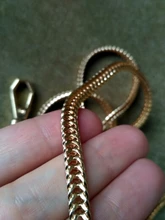 Purse Chain Strap Handbags Replacement Shoulder-Bag Black-Bag Silver/gun DIY Small 6mm