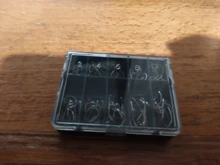 Fishing-Hooks-Set Sea-Tackle Pet-Accessories Carbon-Steel 100pcs/Box Barbed-Carp 10-Sizes