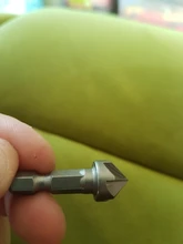 Drill-Bit Woodworking-Tool Countersink Cutting Chamfer Point-Angle 90-Degree L29k 6-Flute