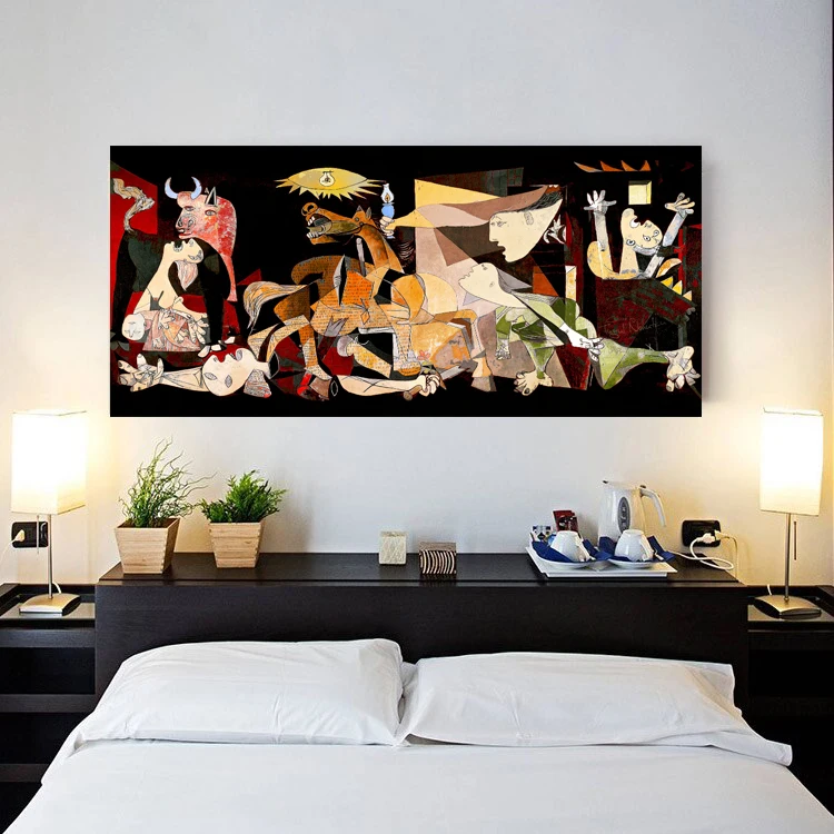 Günstig Spanien Frankreich Picasso Guernica Vintage Klassische Deutschland Abbildung Leinwand Kunstdruck Malerei Poster Wand Bild Für Home Dekoration