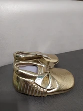 Zapatos de bebé para niño recién nacido, primeros pasos, suela de piel sintética, flecos de lazada de Princesa, zapatos de cuna para bebé, mocasines informales