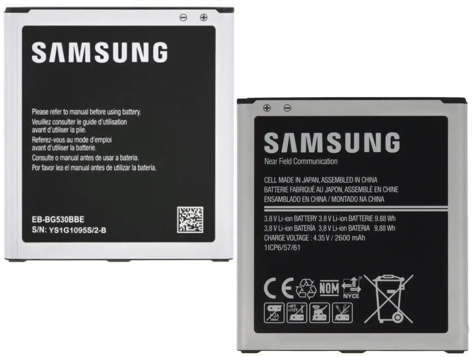 Samsung J2 Pro J250 Battery Bg530bbe 2600 Mah Mobile Phone Batteries Aliexpress