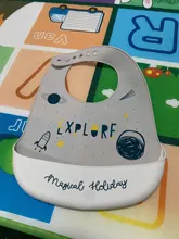 Lets Make-Baberos de silicona para niños, vajilla de alimentación de bebé recién nacido, alimentación de desayuno, 1 ud.