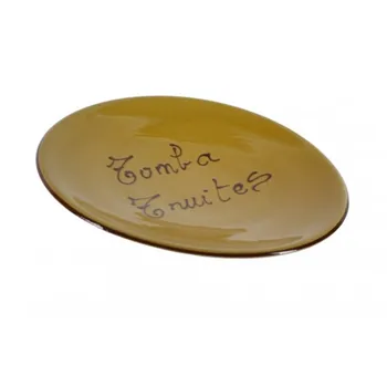 

Cover flips tortillas Tan ceramic. Measures: Ø 29 cm.