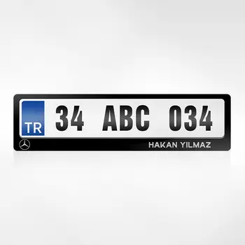 

Personalized Is Mercedes Logo Plates of