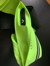 HAISSKY Potable deportes riñonera para correr Ultra-delgada cremallera bolsillo cartera bolsa de paquete de la cintura plegable al aire libre fundas con correa