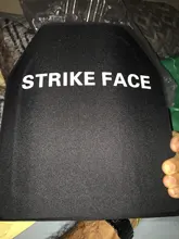 DEWBest-Placa contra rifles a prueba de balas, aluminio y PE NIJ 0101.06, nivel III, 10x12, Al2o3 NIJ, paneles balísticos independientes SAPI, 1 ud.