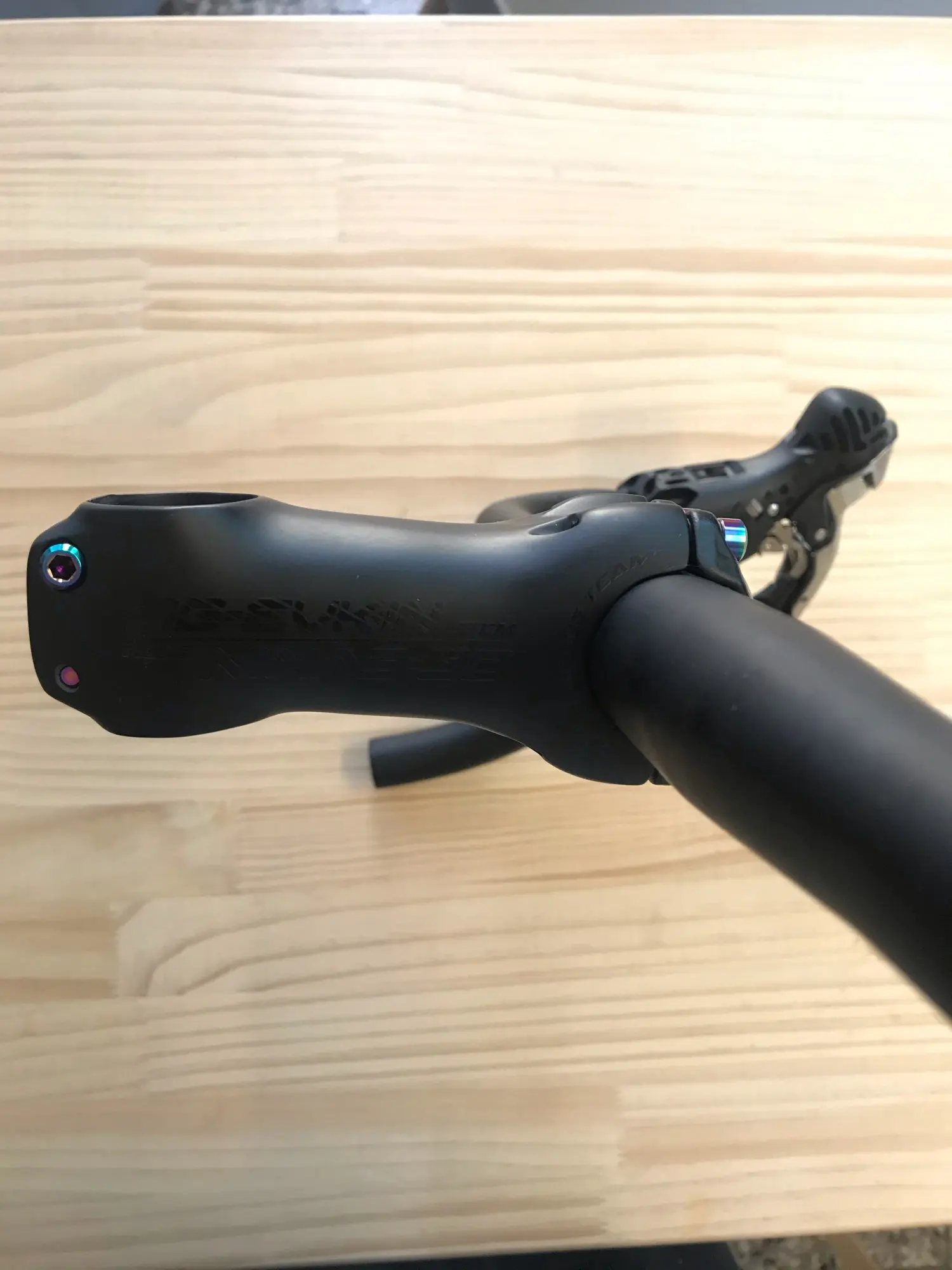 OG EVKIN SM 004 T1000 Carbon MTB Bicycle Stem 6/17 Degree 31.8MM 