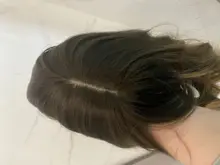 LOUIS FERRE-Peluca de cabello sintético para mujer afroamericana, cabellera artificial ondulado con flequillo, color marrón claro, fiesta de Cosplay, Alta Temperatura