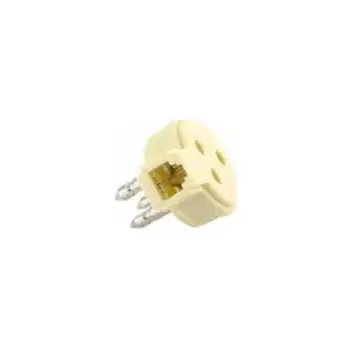 

Plug socket for phone through mini 3 pin SIP + output modular type 6 p4cnvs3.17