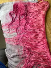 Beaufox-mechones Rubio 613 con cierre, cuerpo brasileño ondulado, 3 mechones con cierre, extensiones de cabello humano mechones Remy