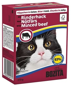 

Bozita jelly pieces for cats c chopped beef 0,37 kg x 6 PCs