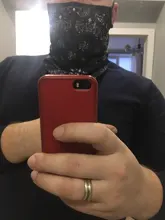 Cara Bandana máscara con orejas Rave bufanda Balaclava cuello polainas Anti-polvo de la protección contra el viento de la bici de la motocicleta de la bicicleta al aire libre 2020